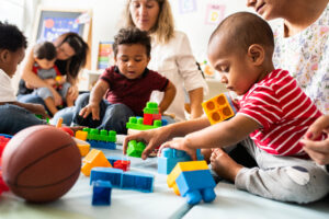 Diverse,Children,Enjoying,Playing,With,Toys